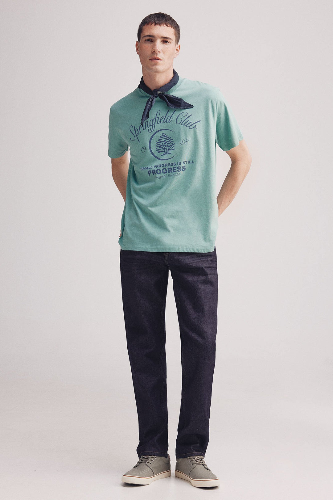 Spring Field T-shirts - Green