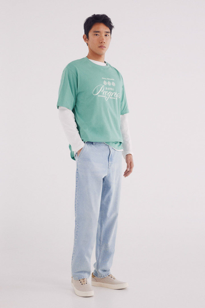 Spring Field T-shirts - Green