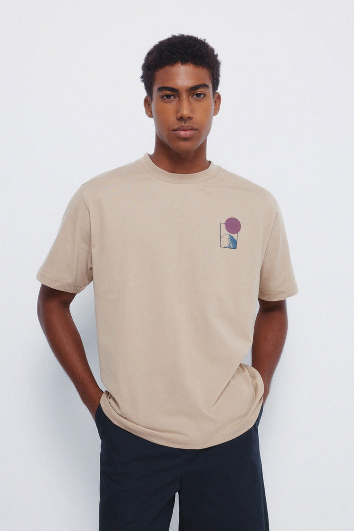 T-shirt - Beige
