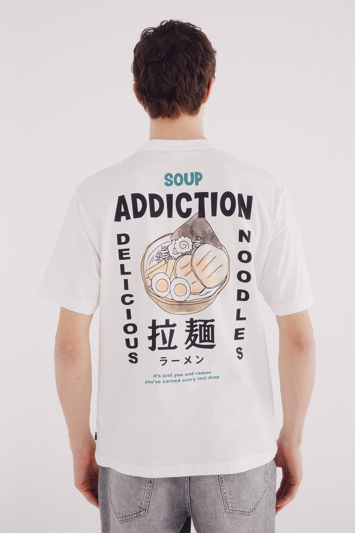 T-shirt - Cream