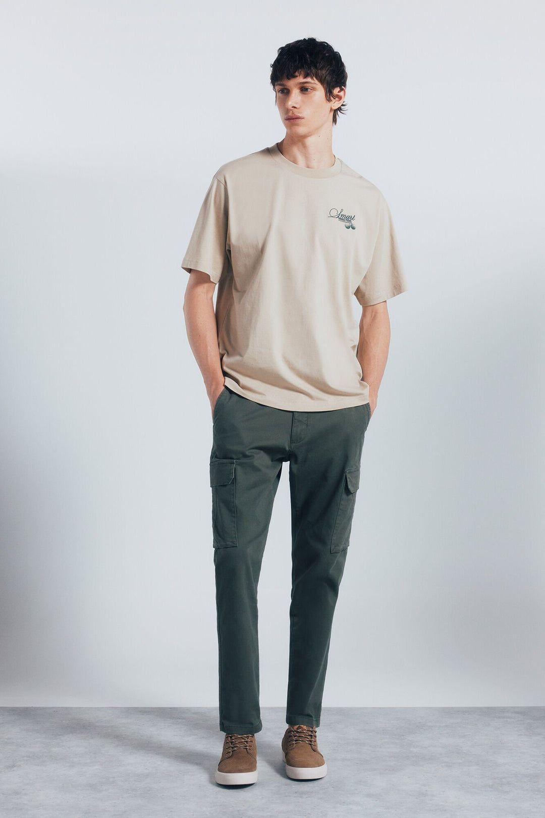 T-shirt - Beige