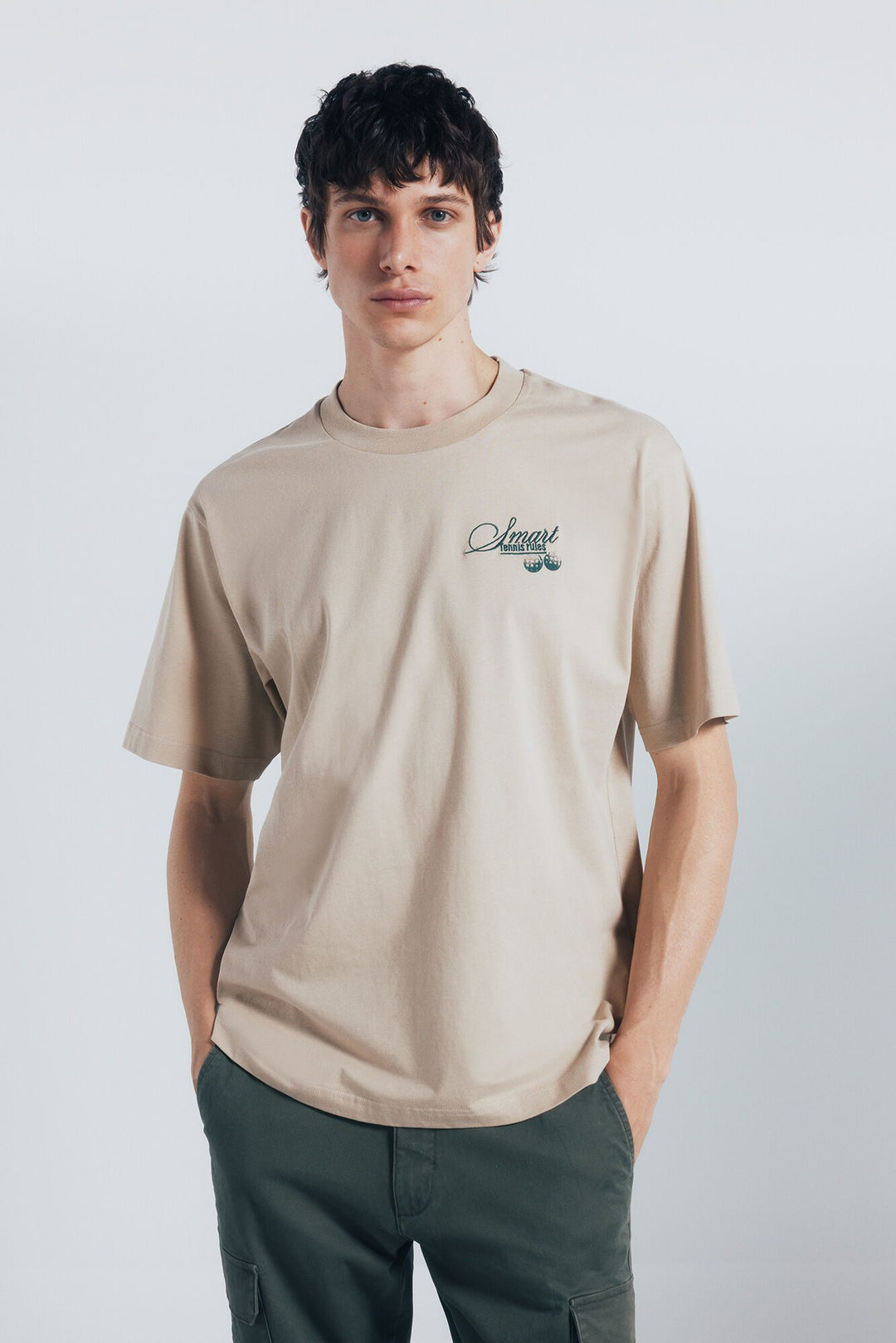 T-shirt - Beige