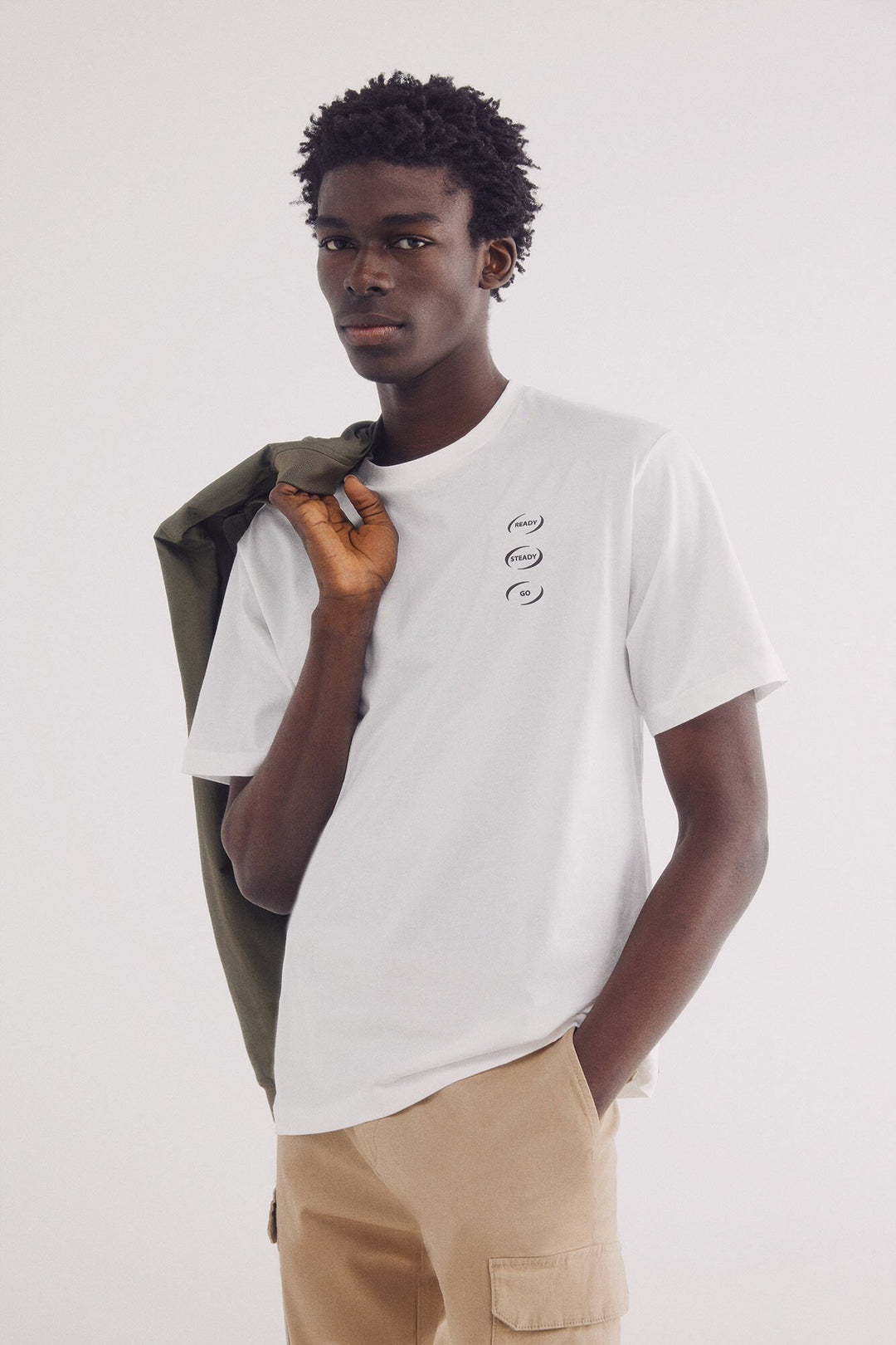 Spring Field T-shirts - Ivory