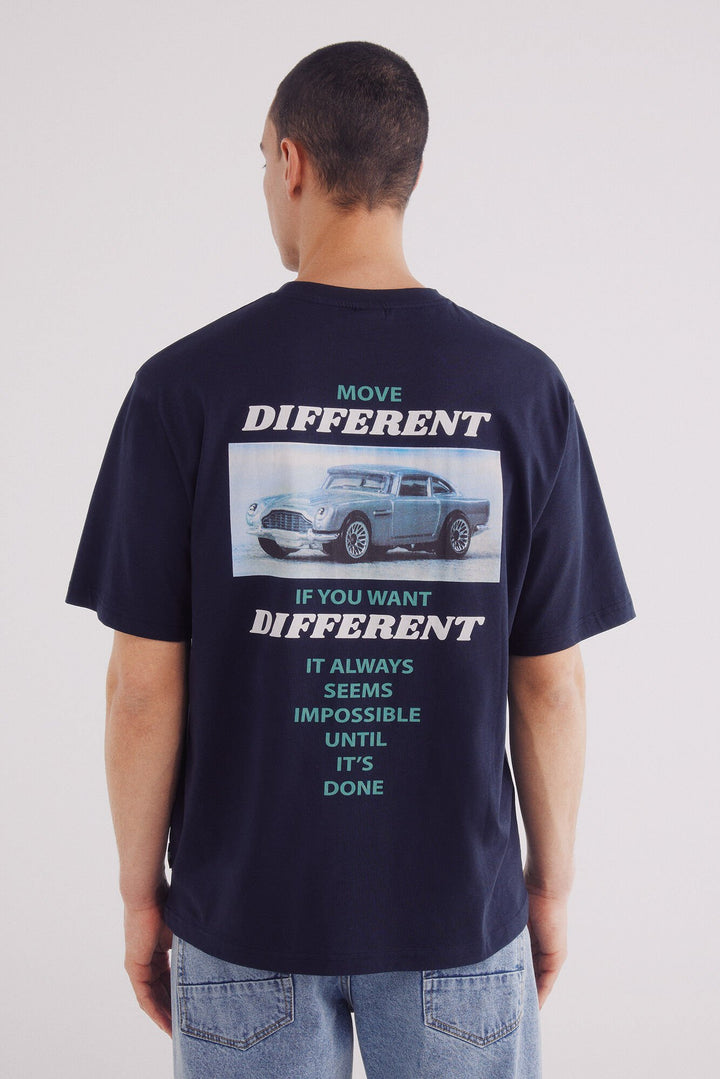 Spring Field T-shirts - Dark Blue