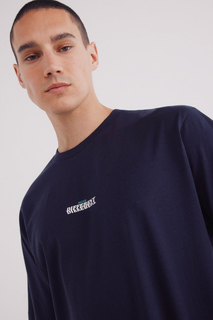 Spring Field T-shirts - Dark Blue