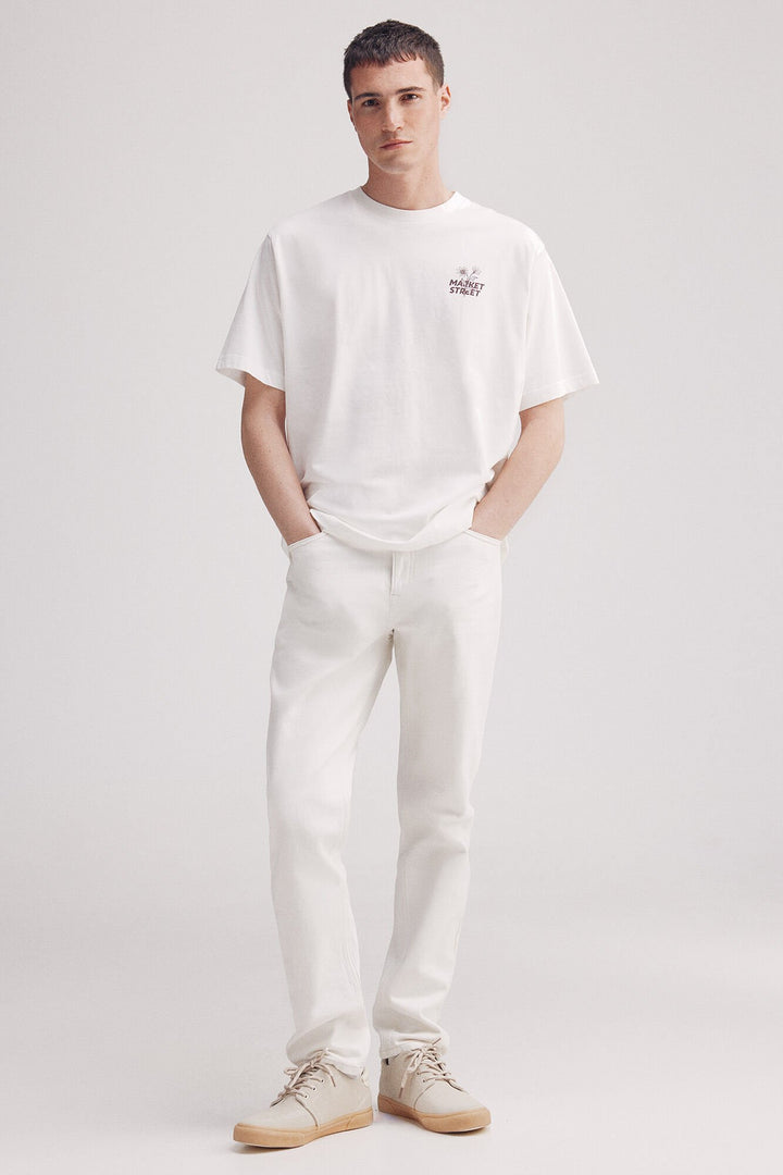 Spring Field T-shirts - Ivory