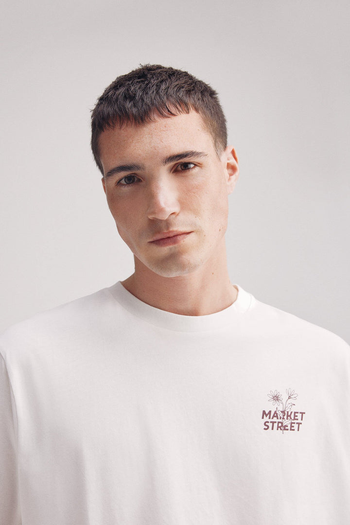 Spring Field T-shirts - Ivory