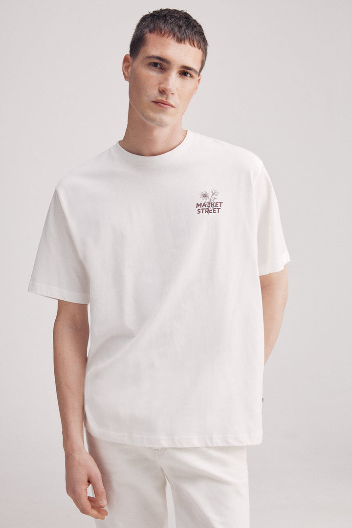Spring Field T-shirts - Ivory