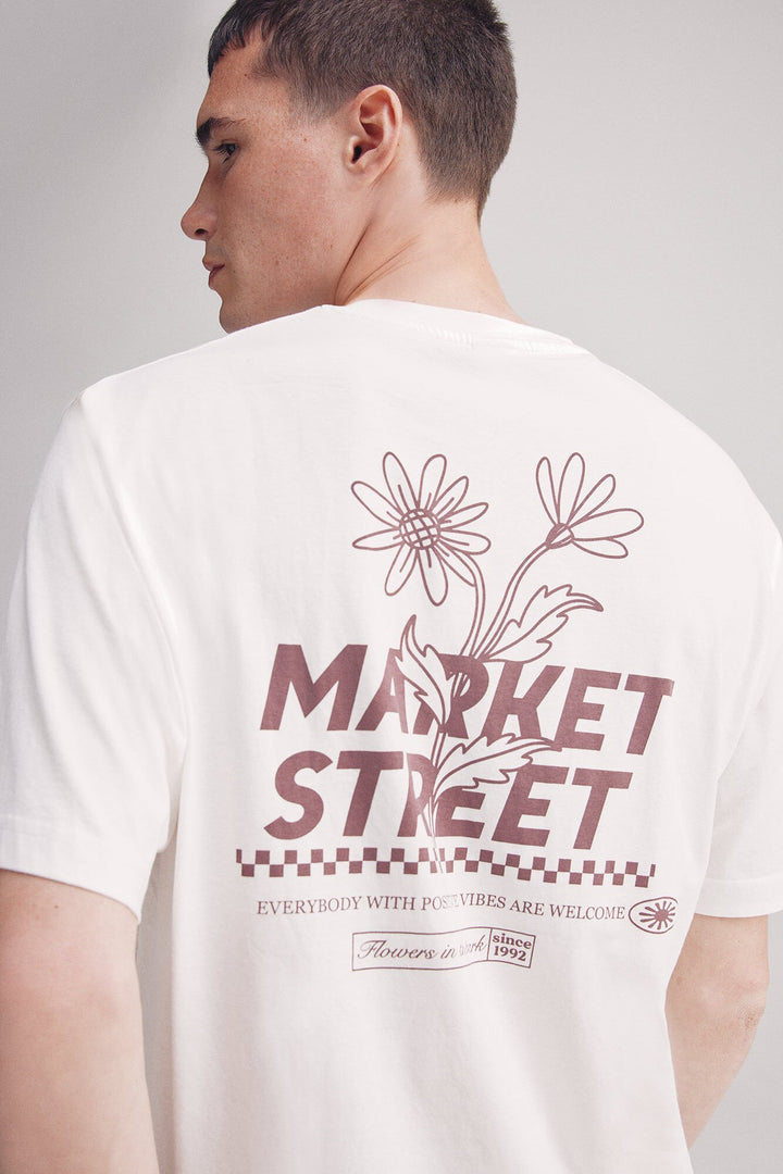 Spring Field T-shirts - Ivory