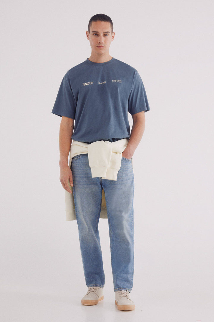 Spring Field T-shirts - Blues