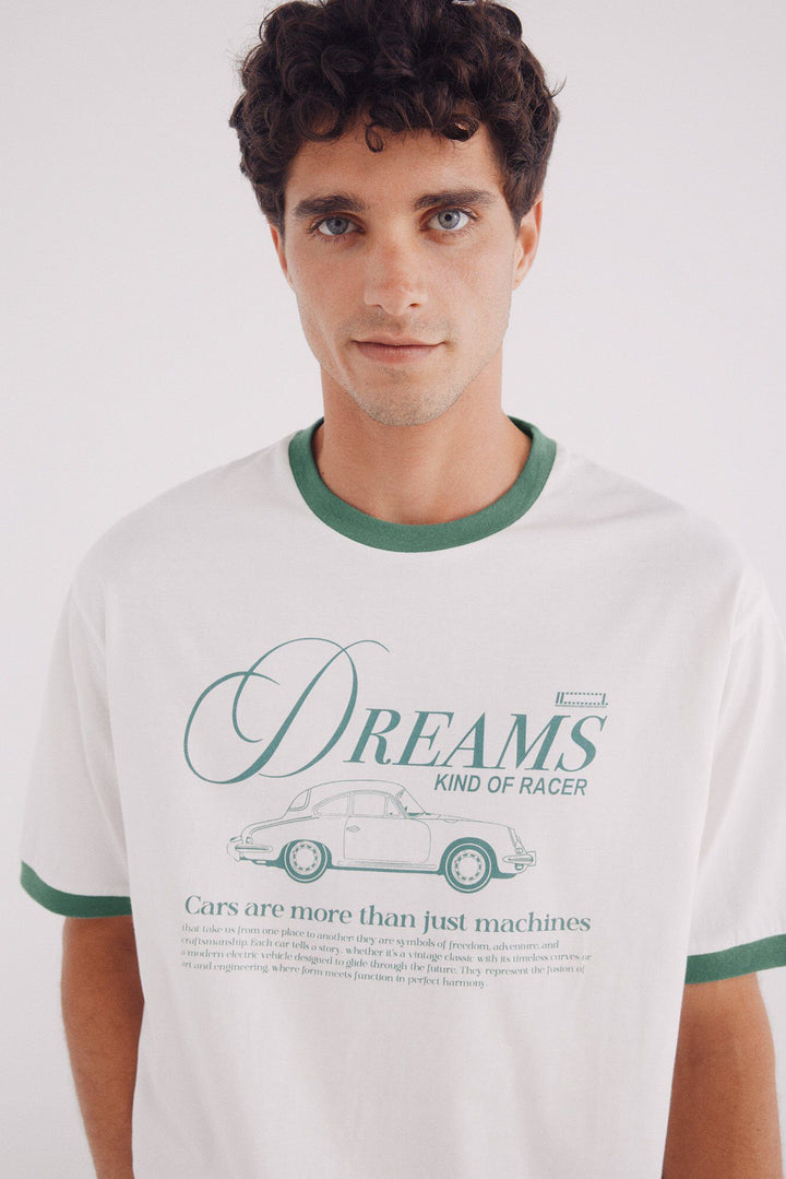 Spring Field T-shirts - Ivory