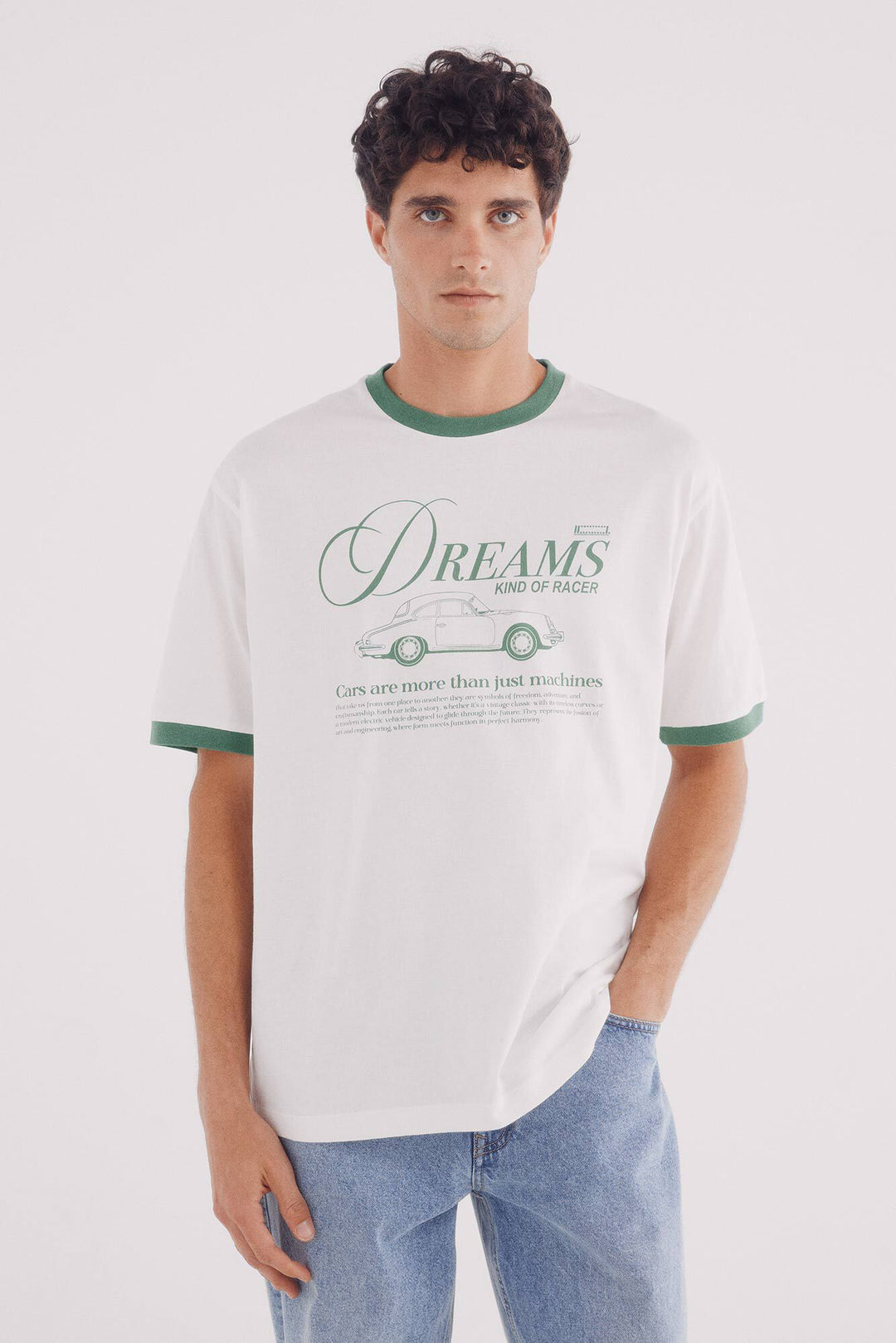 Spring Field T-shirts - Ivory