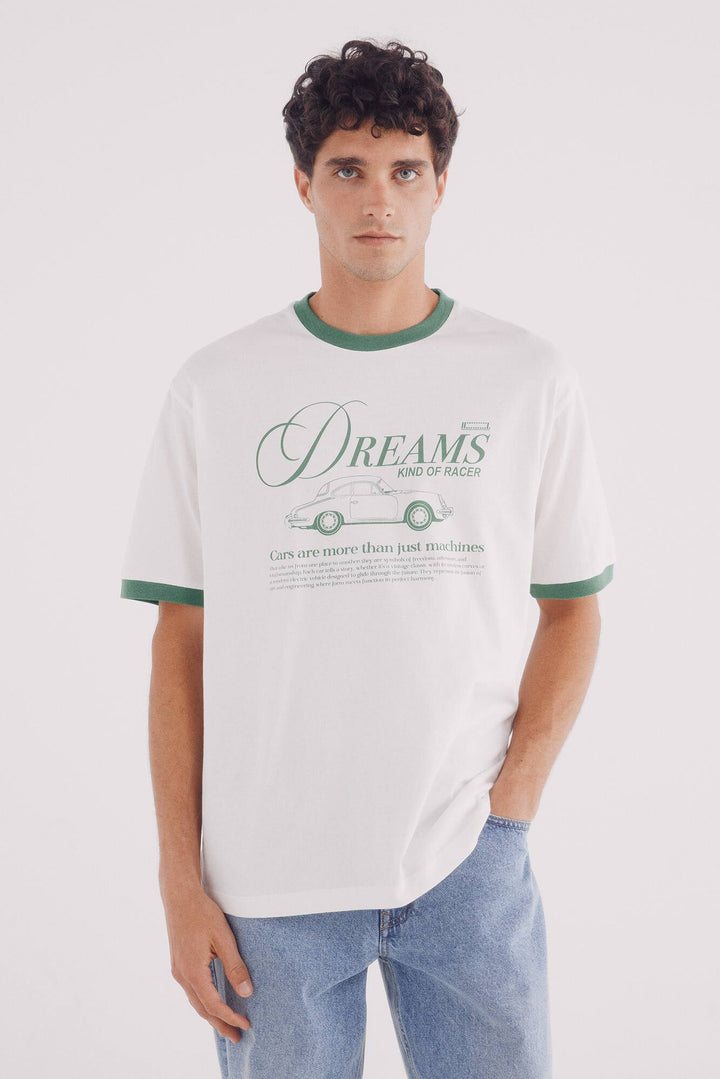 Spring Field T-shirts - Ivory