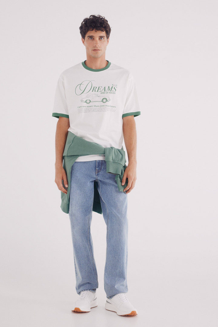 Spring Field T-shirts - Ivory