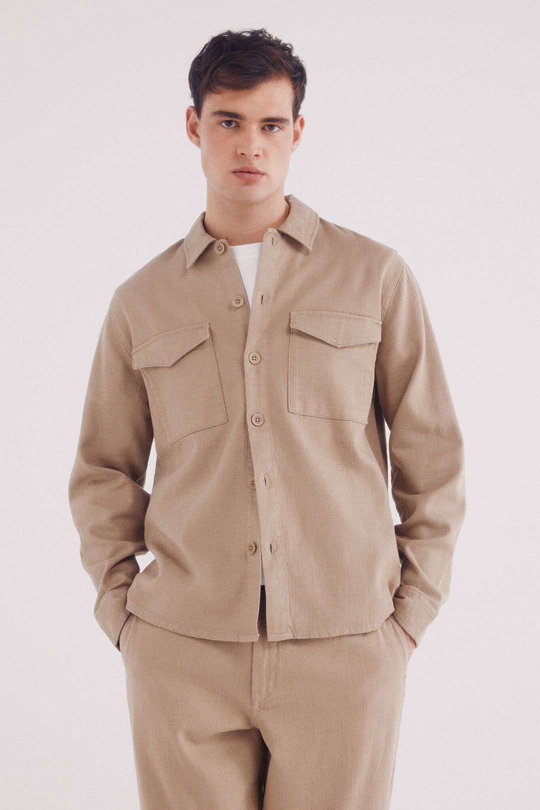 Spring Field Shirts - Beige