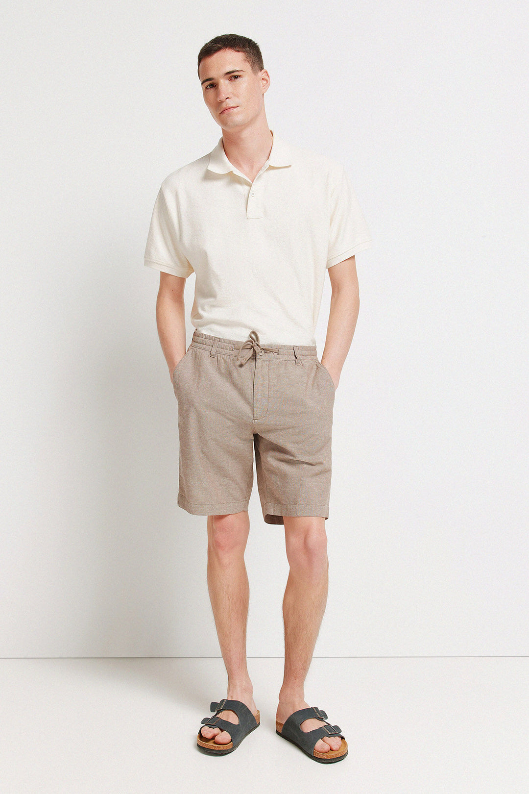BERMUDAS - Beige