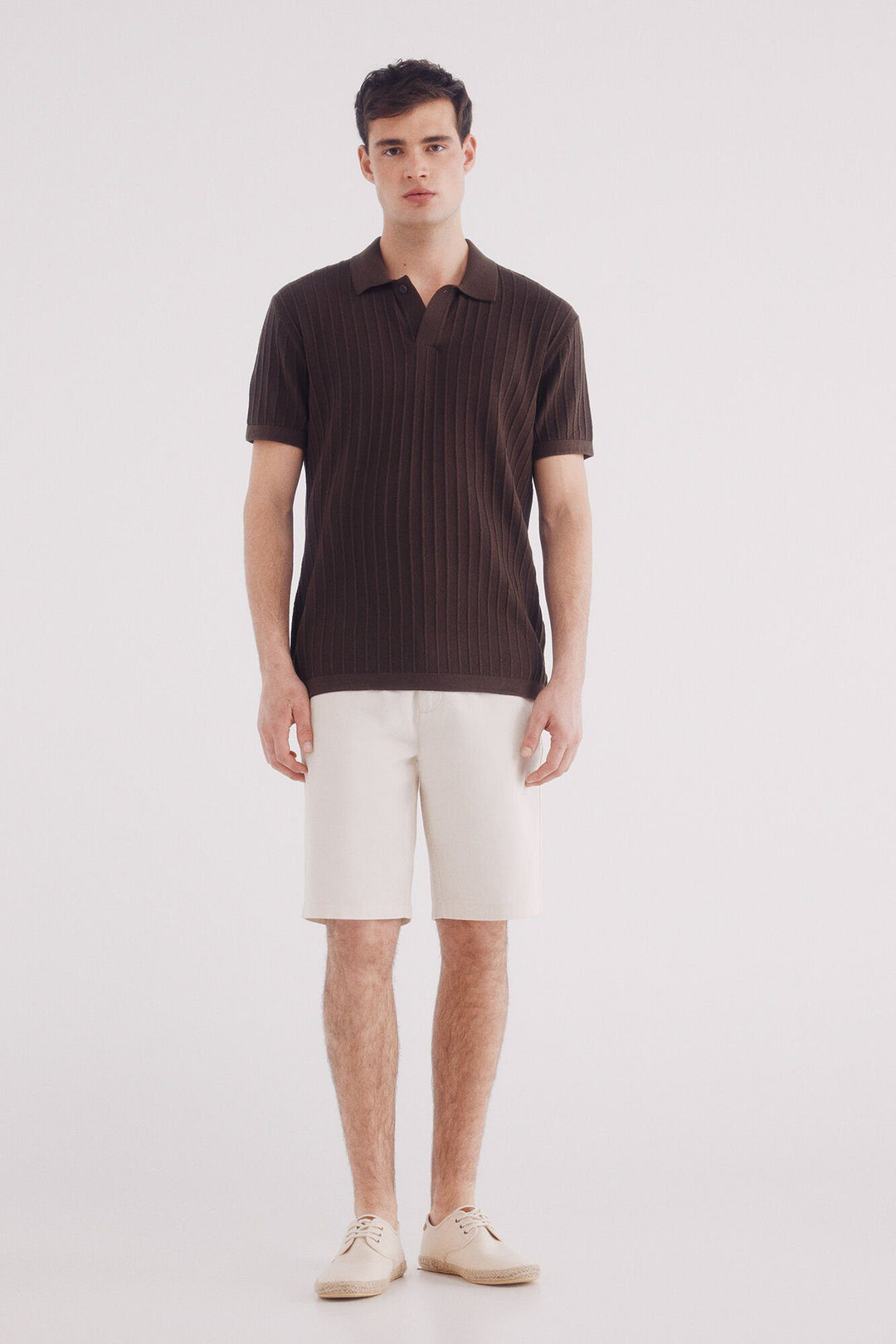 Spring Field Bermudas - White Print