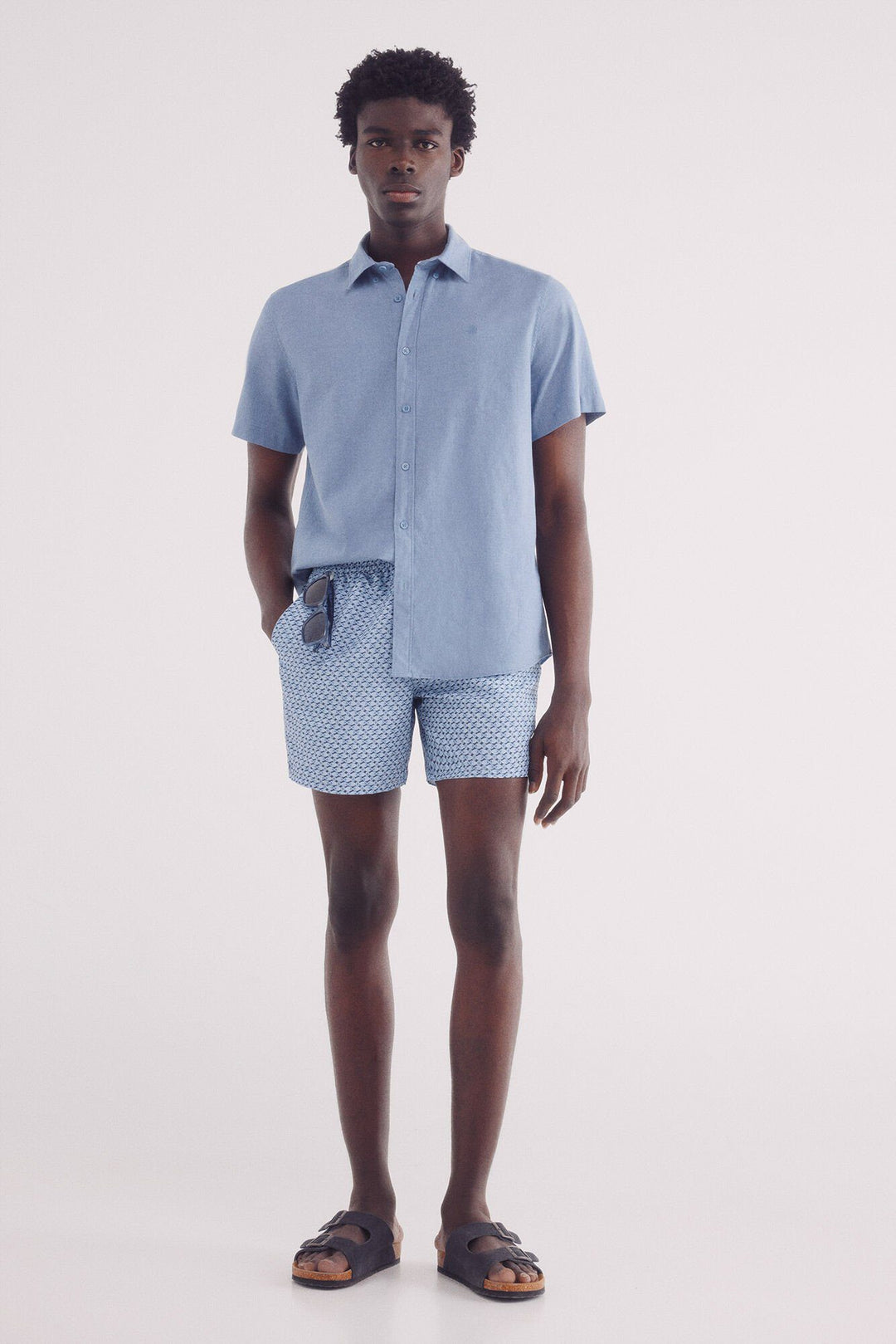 Spring Field Swimwear - Light Blue