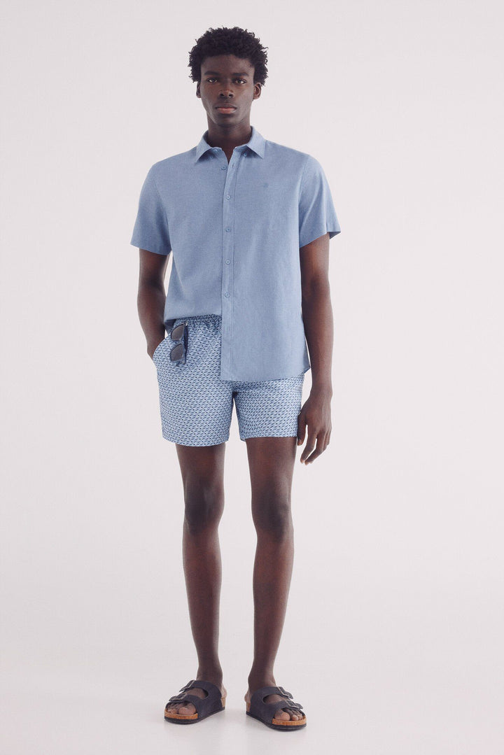 Spring Field Swimwear - Light Blue