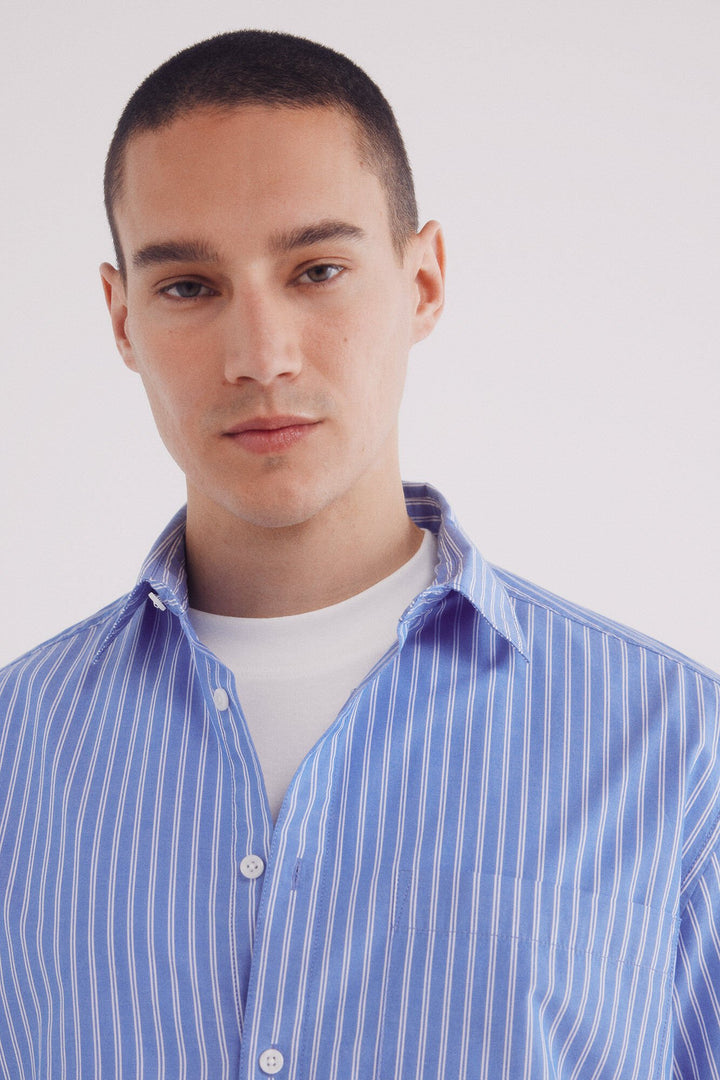 Spring Field Shirts - Light Blue