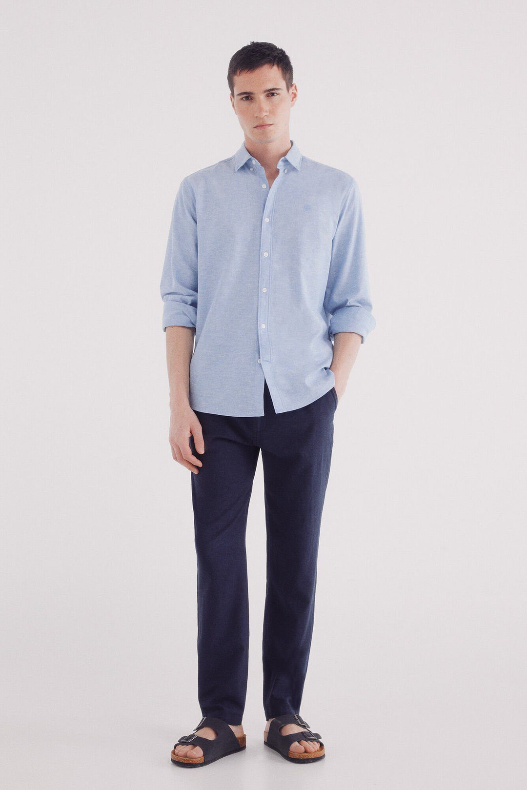 Spring Field Shirts - Light Blue