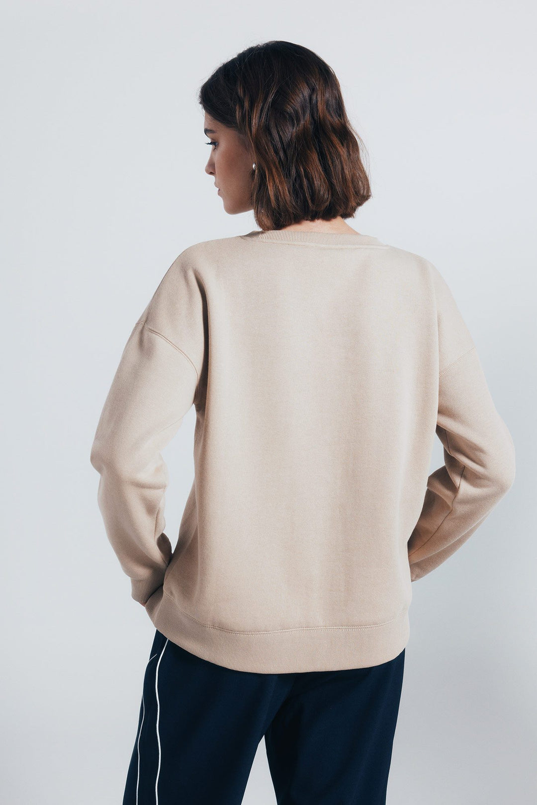Sweatshirt - Beige