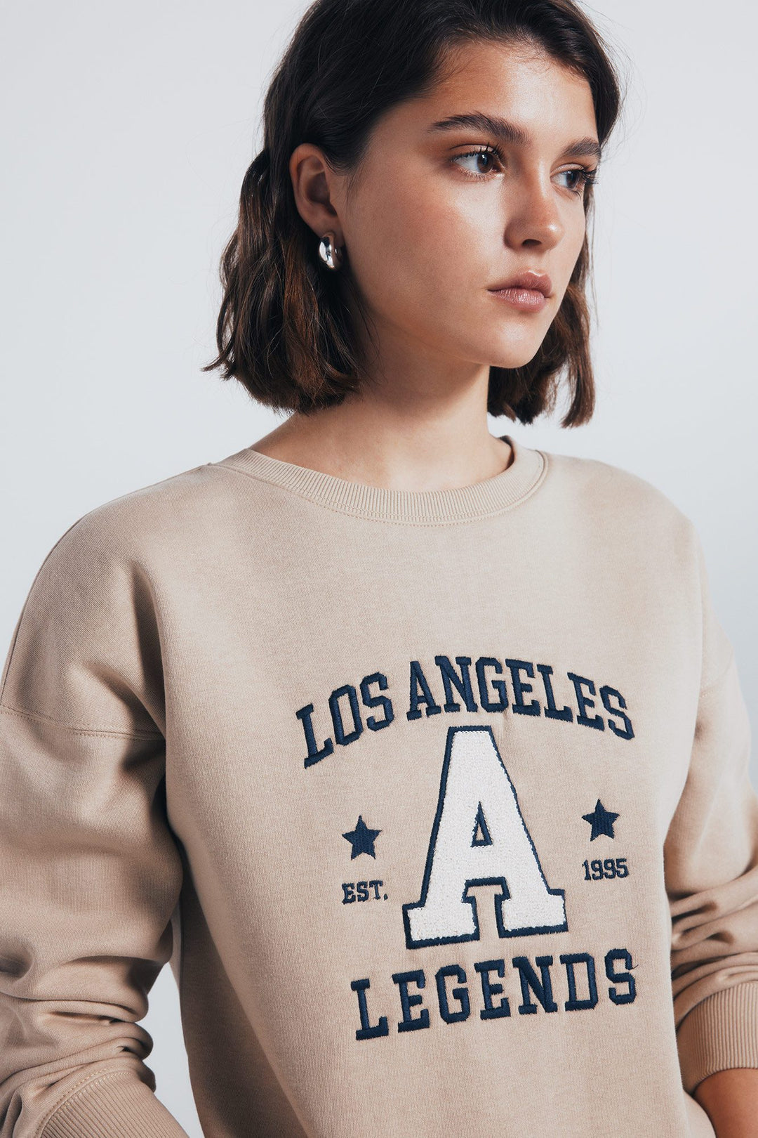 Sweatshirt - Beige
