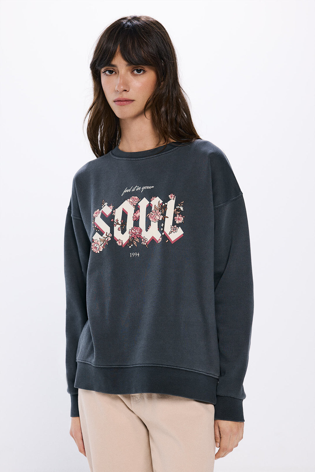 Spring Field Tops - Charcoal Grey