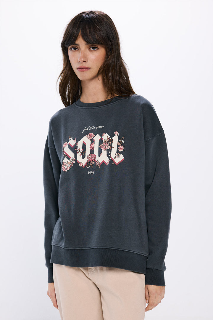 Spring Field Tops - Charcoal Grey