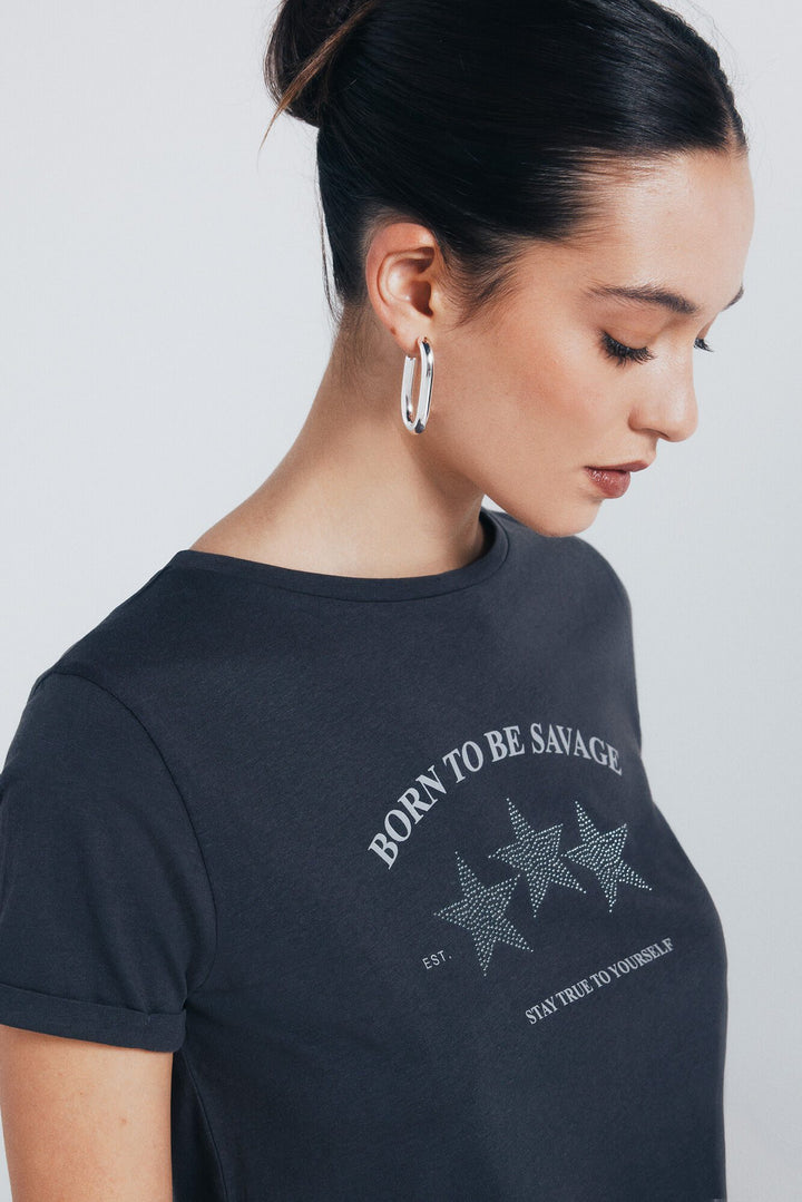 T-shirt - Charcoal Gray