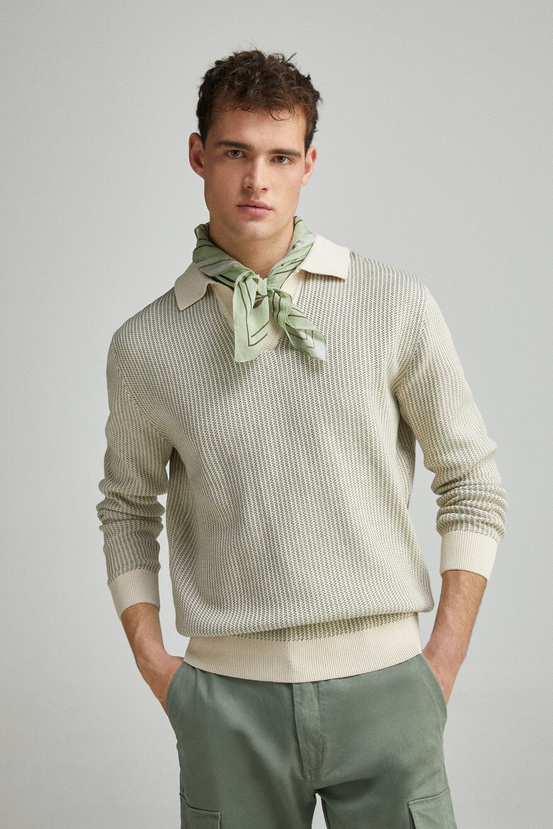 Spring Field Sweaters - Green