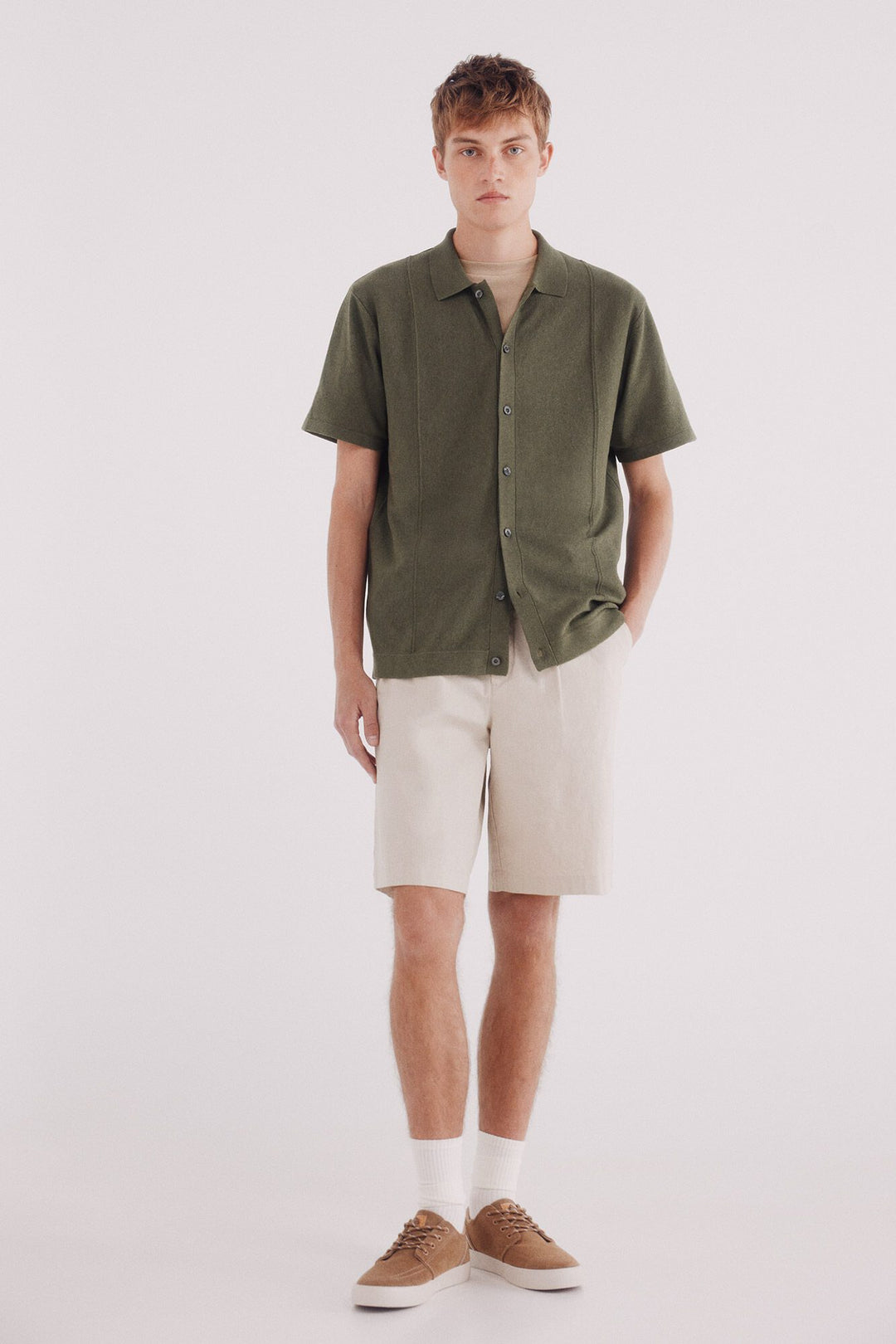Cardigan - Khaki