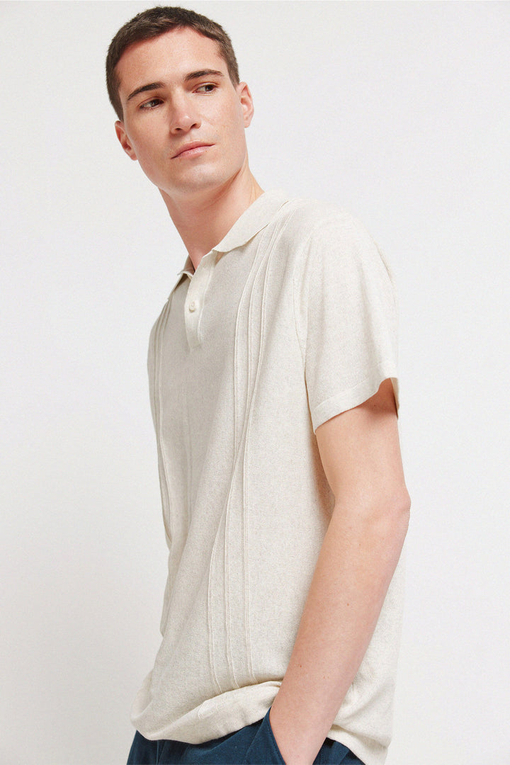 Polo Knit - Gray