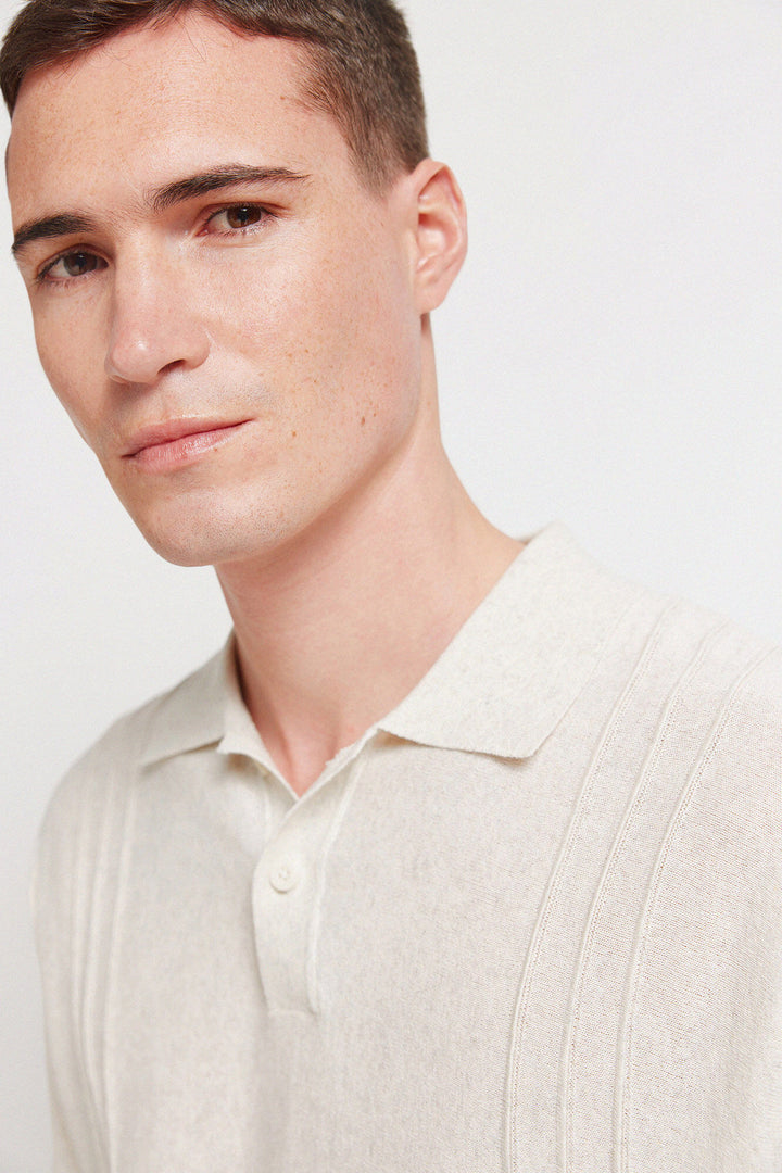 Polo Knit - Gray