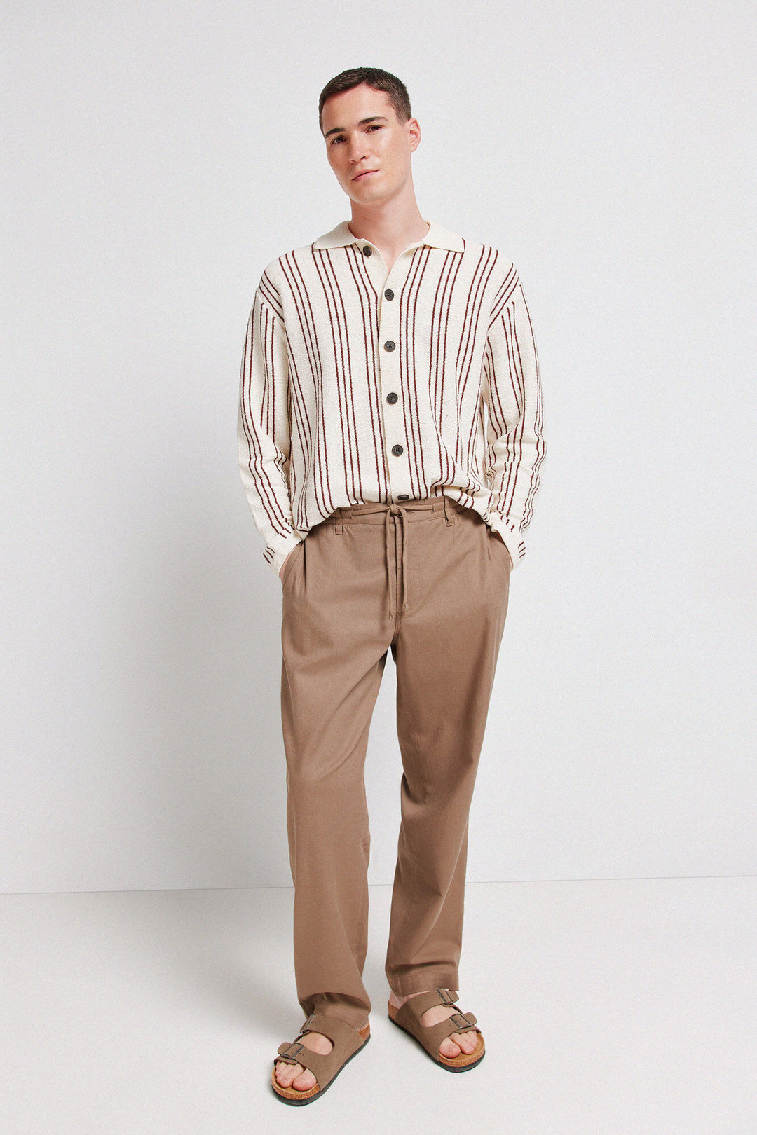 Trousers - Brown