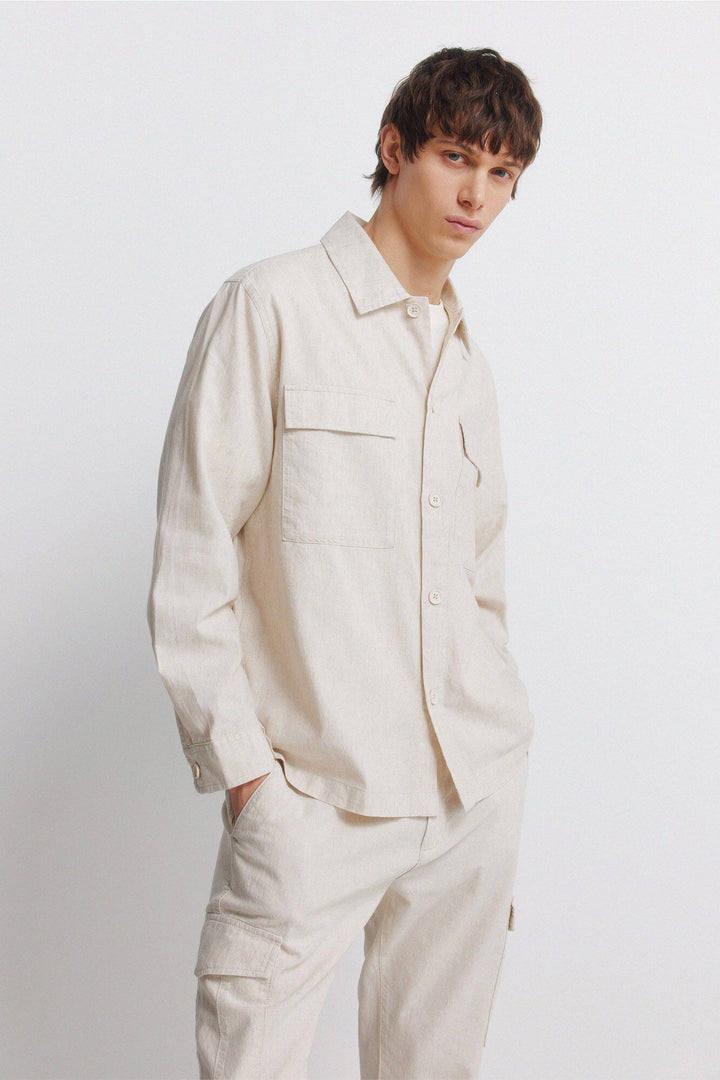 Trousers - Beige