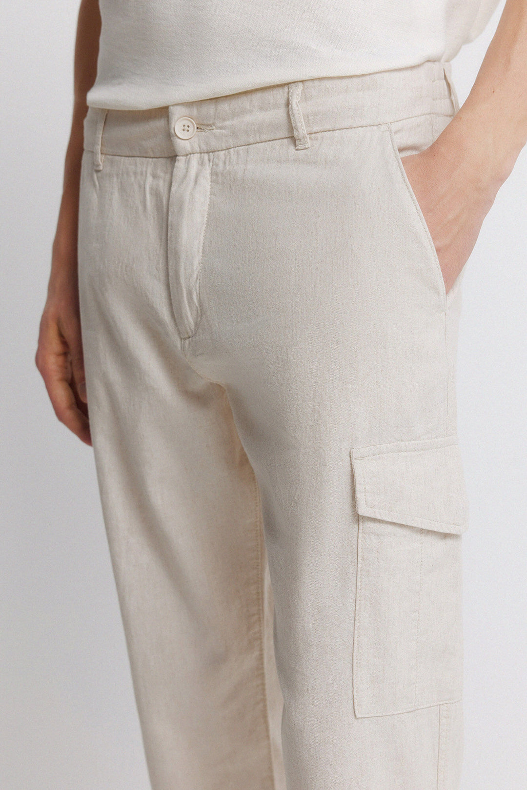 Trousers - Beige