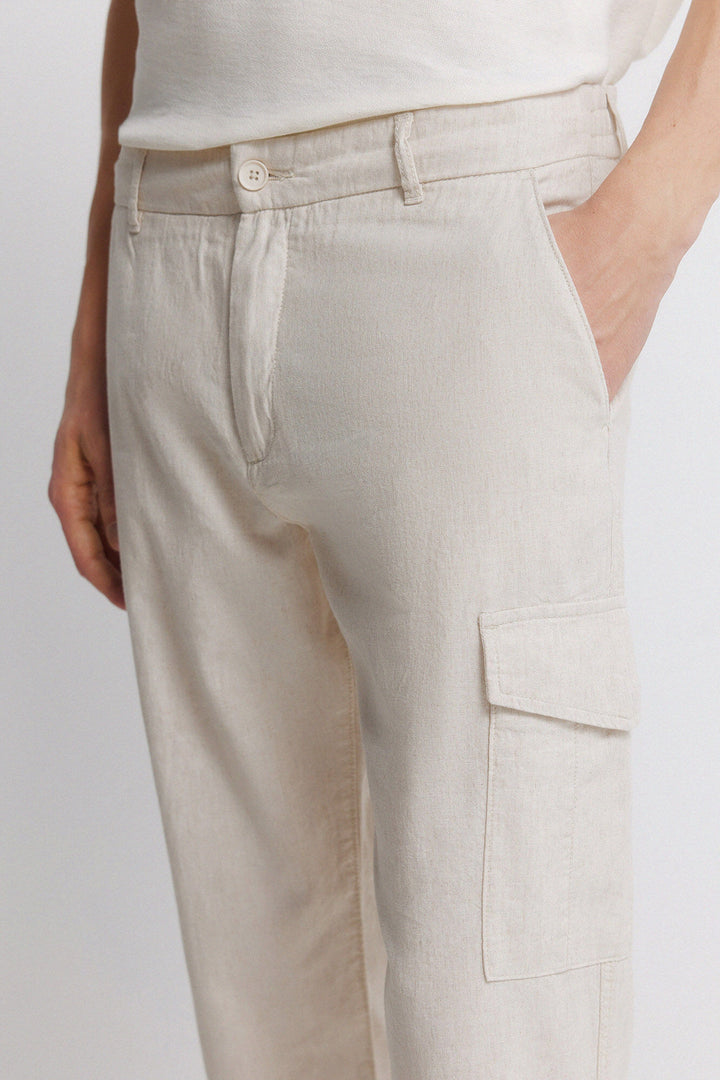 Trousers - Beige