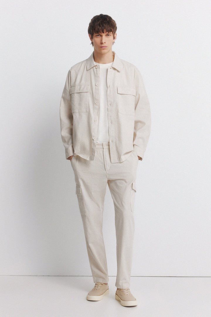 Trousers - Beige