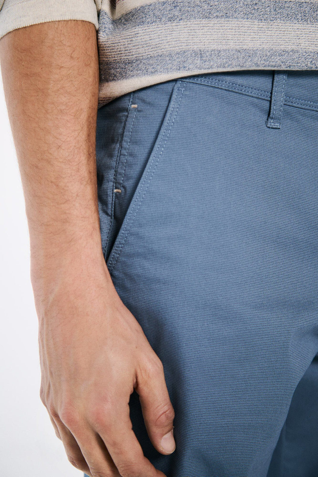 Spring Field Trousers - Medium Blue