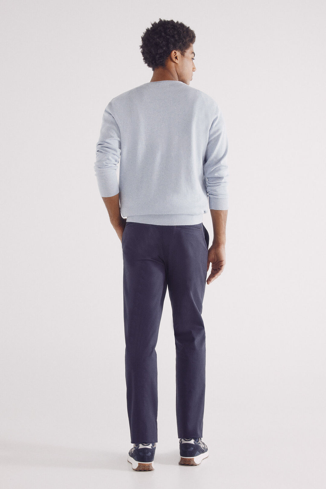Spring Field Trousers - Dark Blue