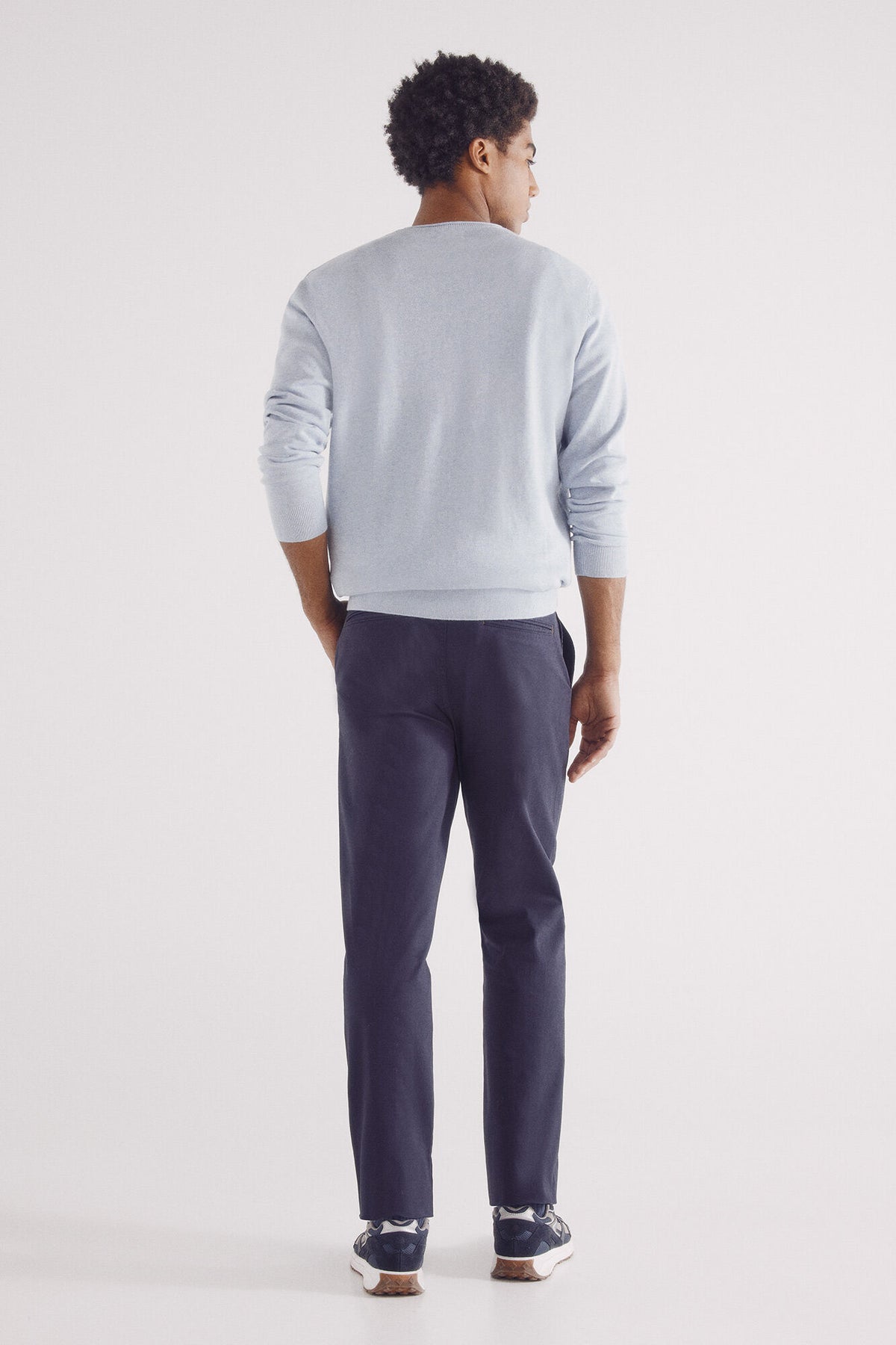 Spring Field Trousers - Dark Blue