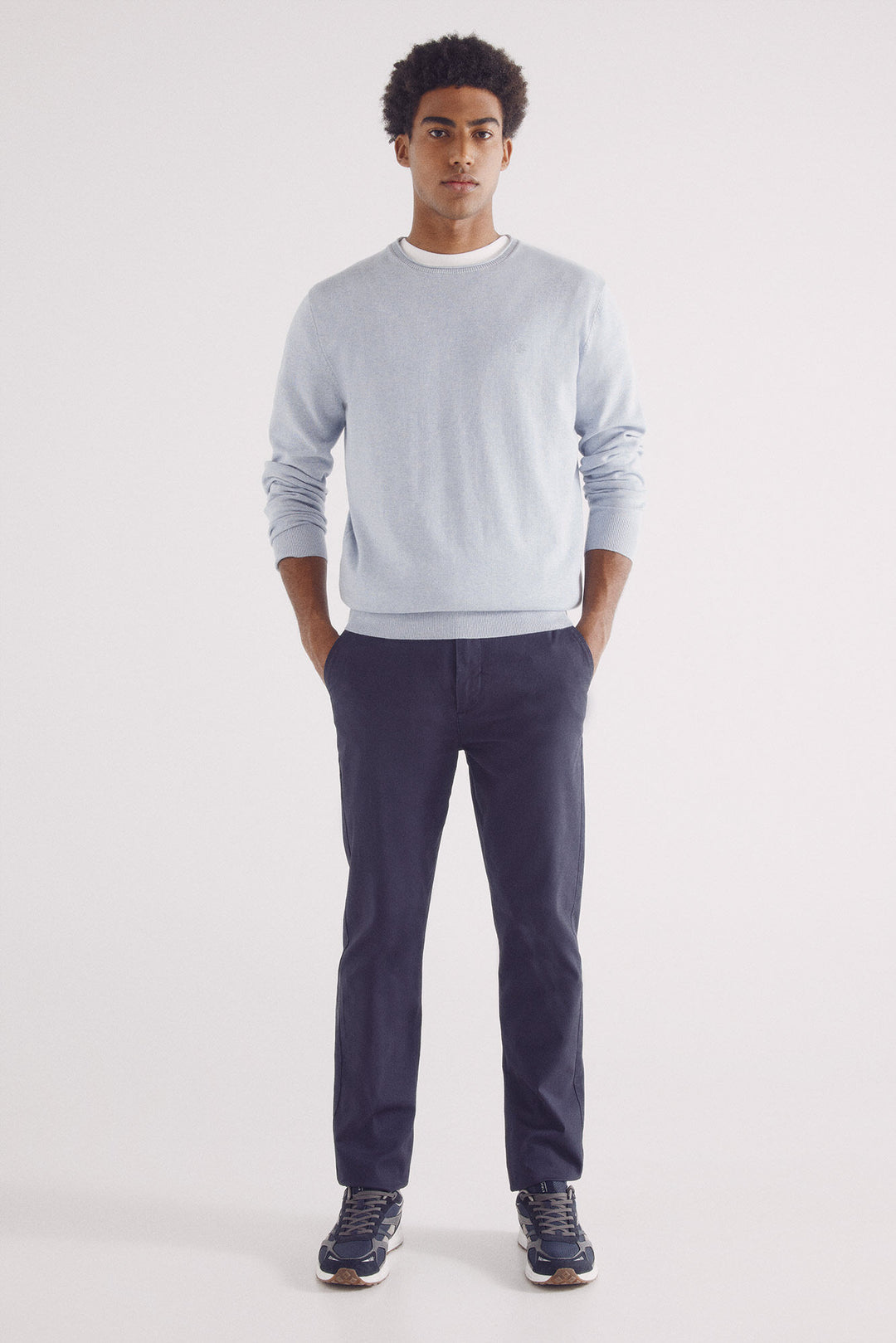 Spring Field Trousers - Dark Blue