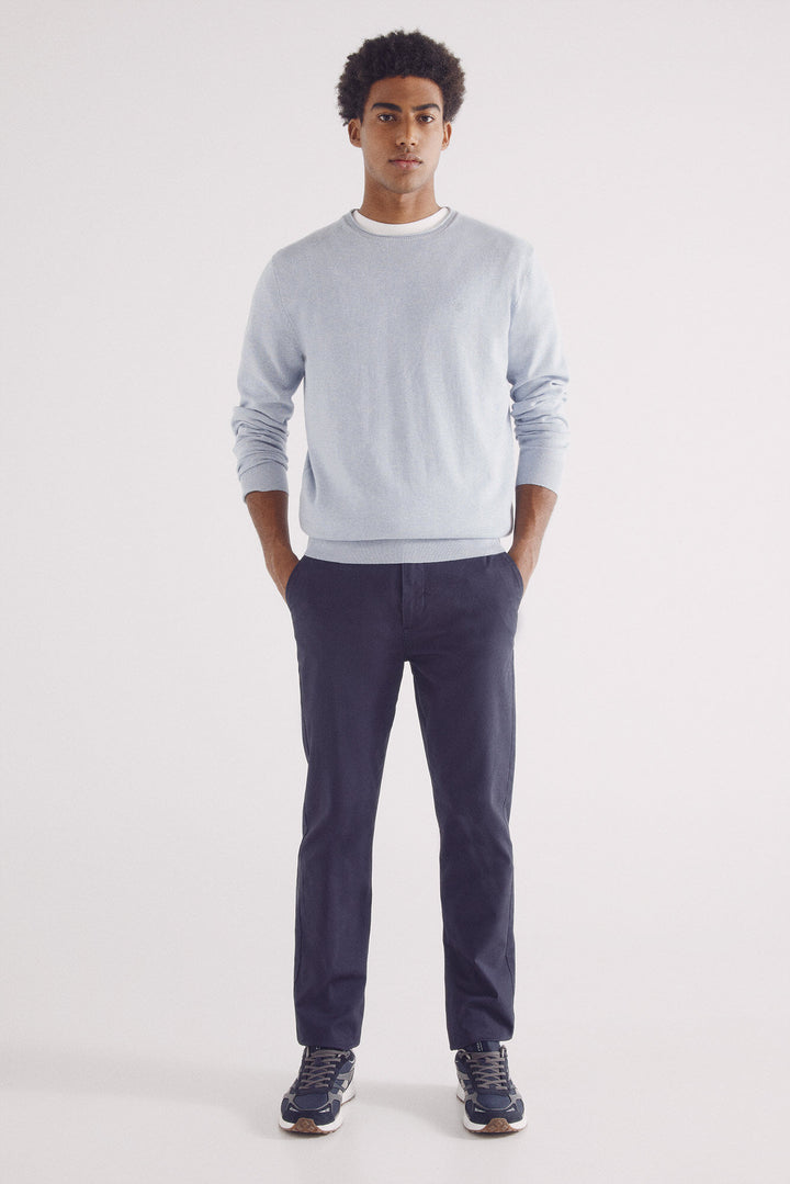 Spring Field Trousers - Dark Blue