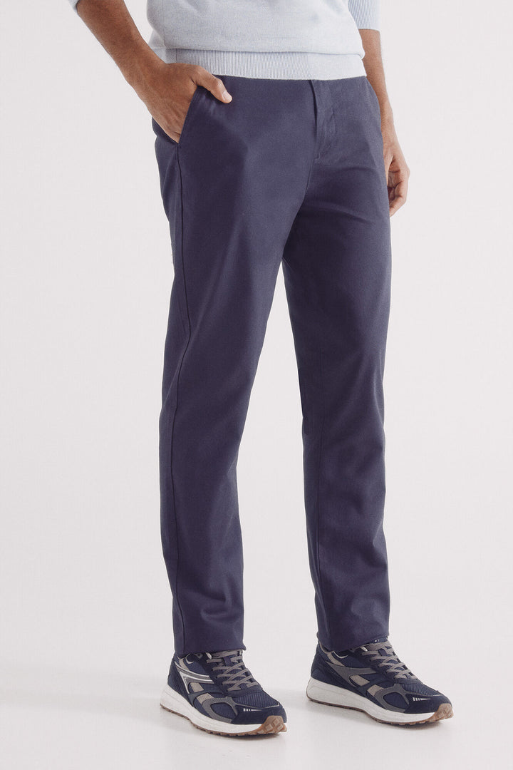 Spring Field Trousers - Dark Blue