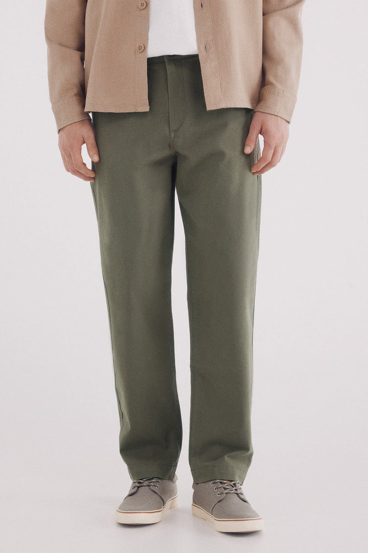 Spring Field Trousers - Dark Khaki