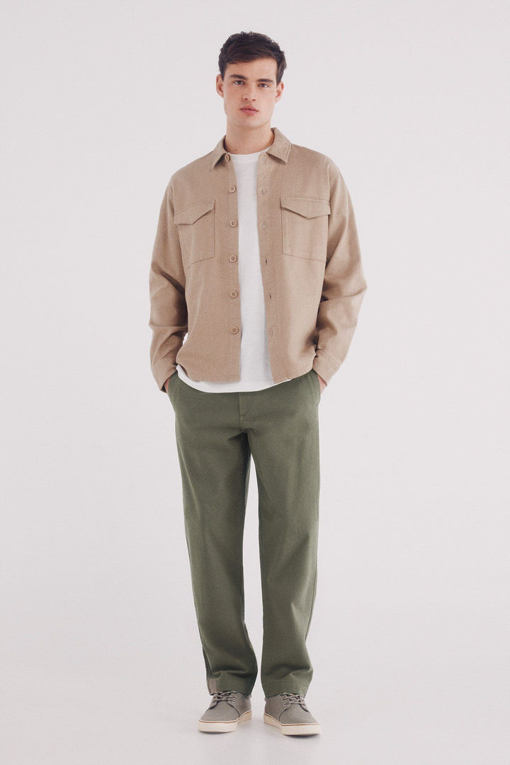 Spring Field Trousers - Dark Khaki