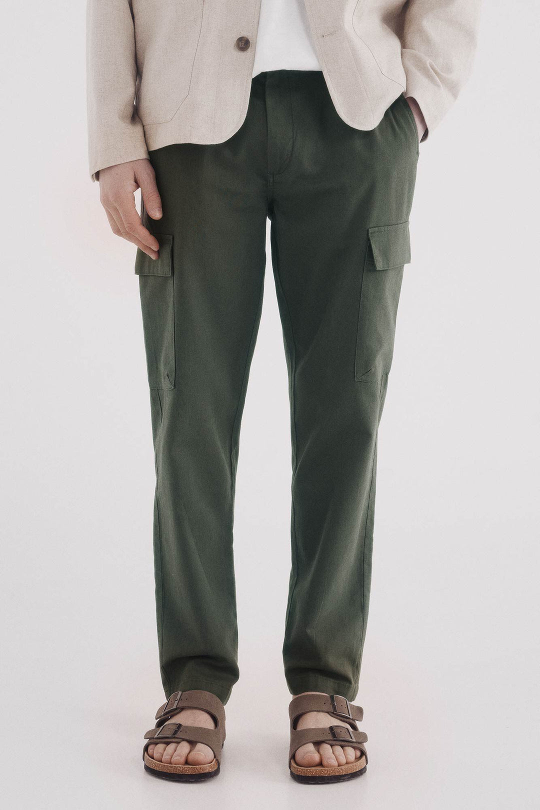 Spring Field Trousers - Dark Khaki