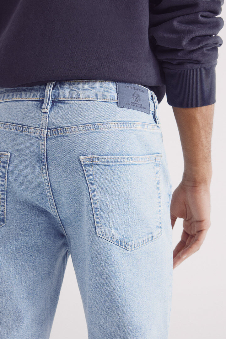Spring Field Trousers - Light Blue