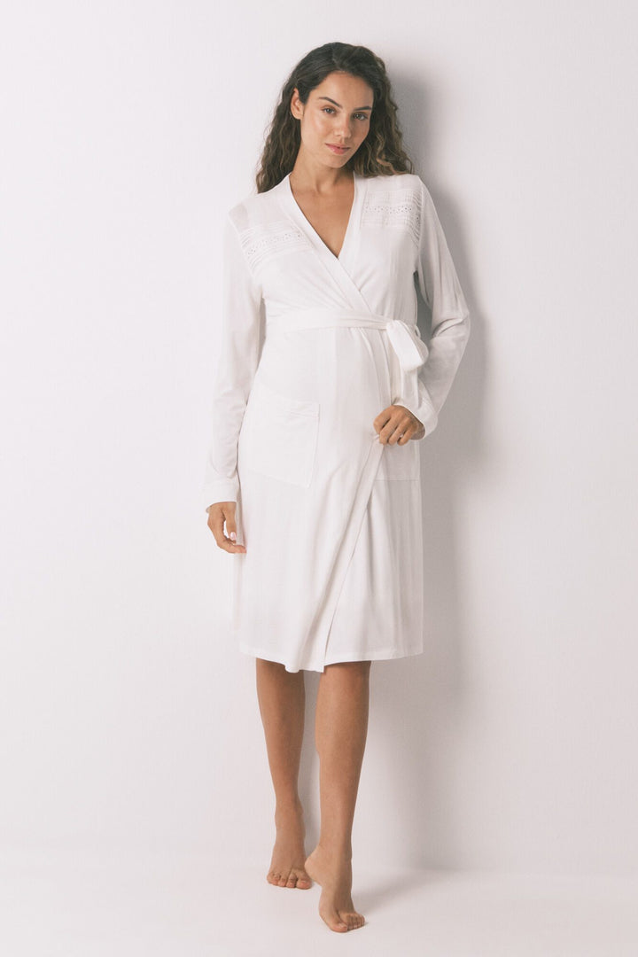 MEDIUM ROBE - Ivory
